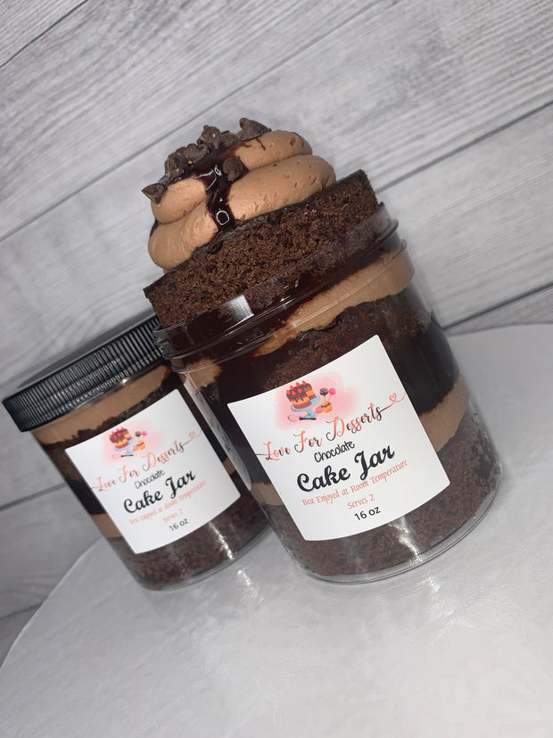 Chocolate Cake Jar