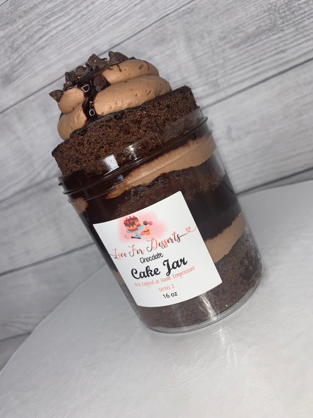 Chocolate Cake Jar