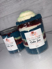 Blue Raspberry Cake Jar