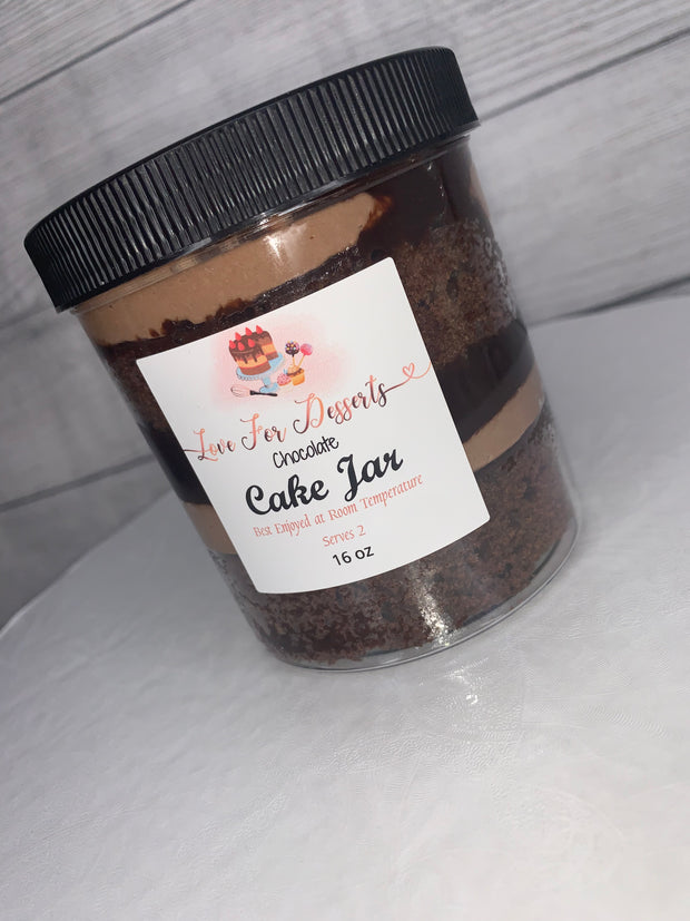 Chocolate Cake Jar