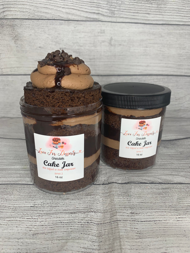 Chocolate Cake Jar